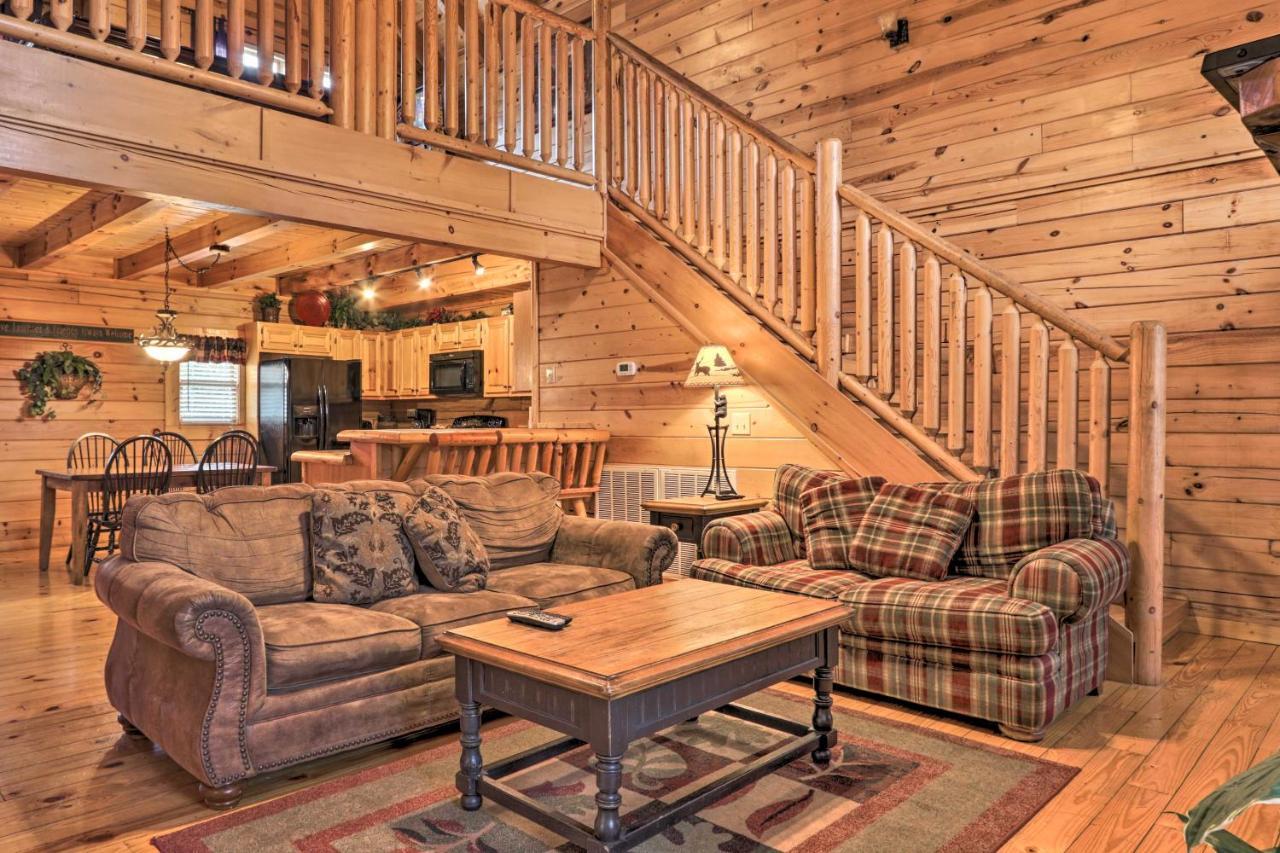 Pigeon Forge Cabin With Games, 1 Mi To Parkway! מראה חיצוני תמונה