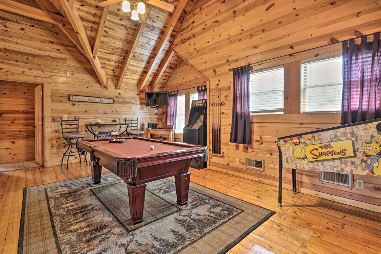 Pigeon Forge Cabin With Games, 1 Mi To Parkway! מראה חיצוני תמונה